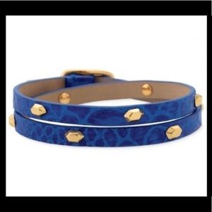 Stella & Dot Hudson Wrap Bracelet in Blue